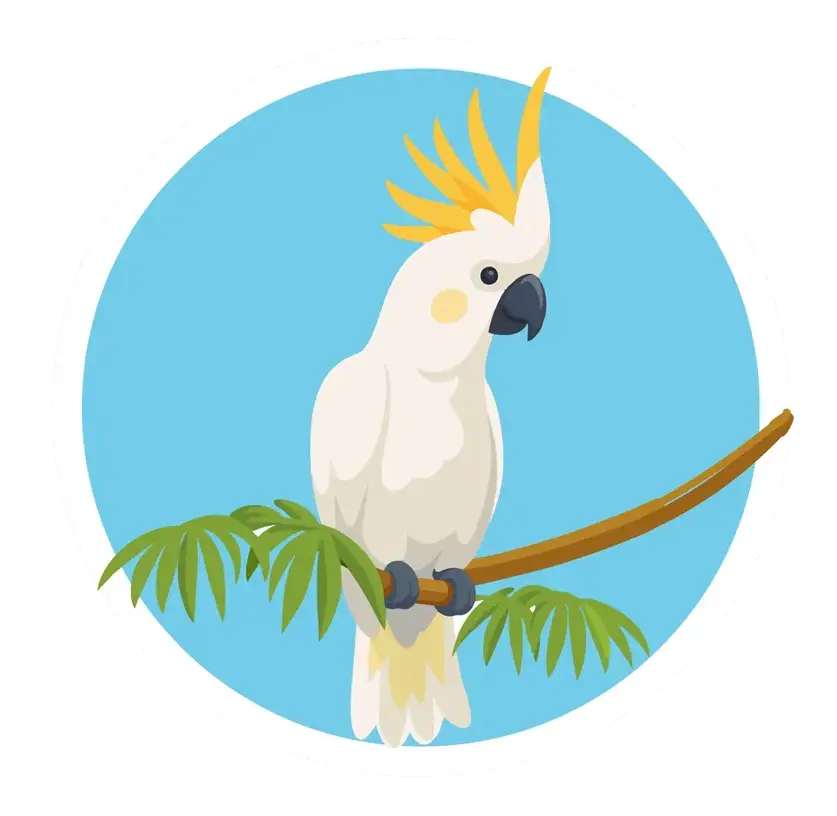 Cockatoo Icon - Mates That Matter - Mates That Matter